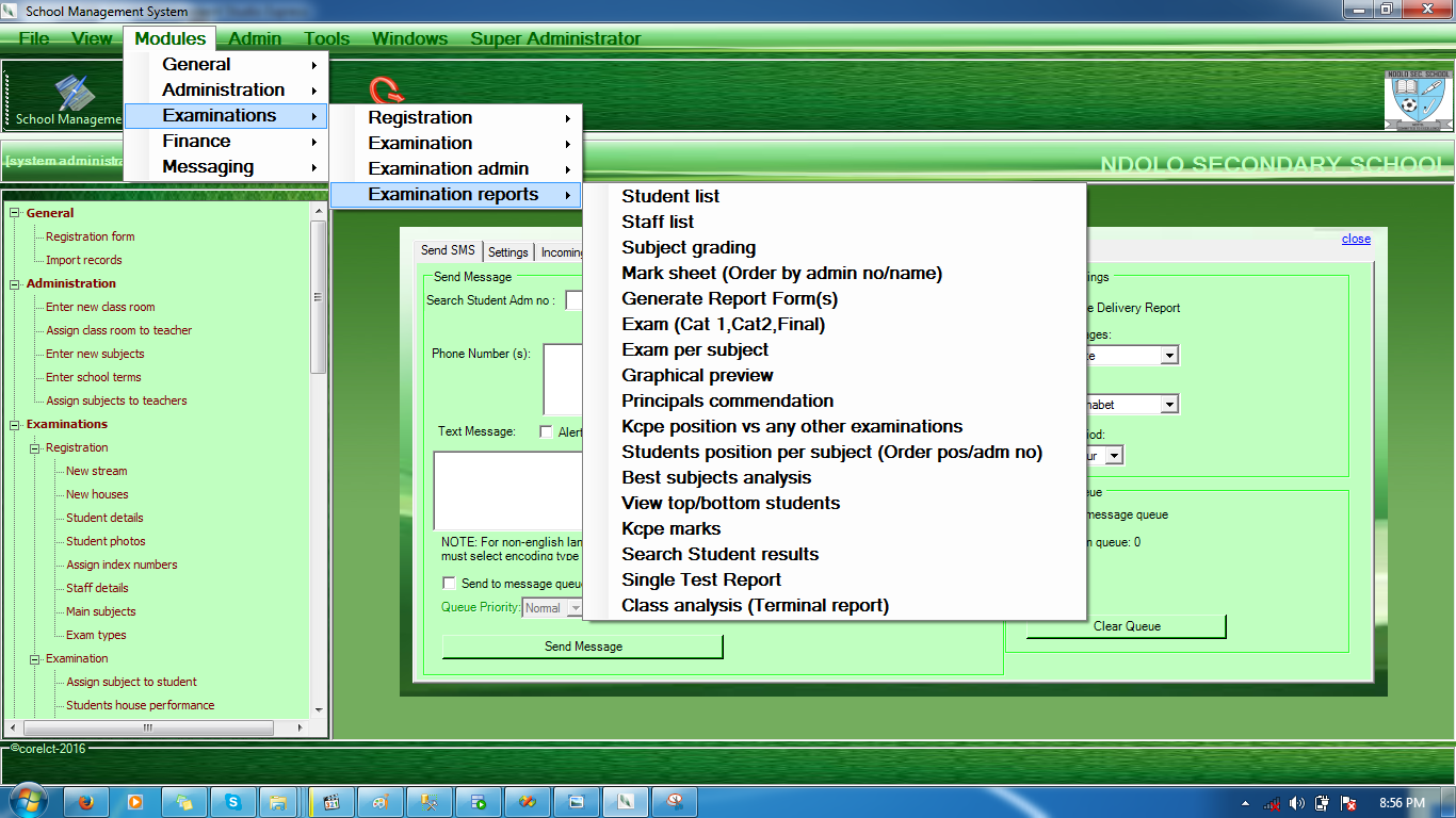 School management system